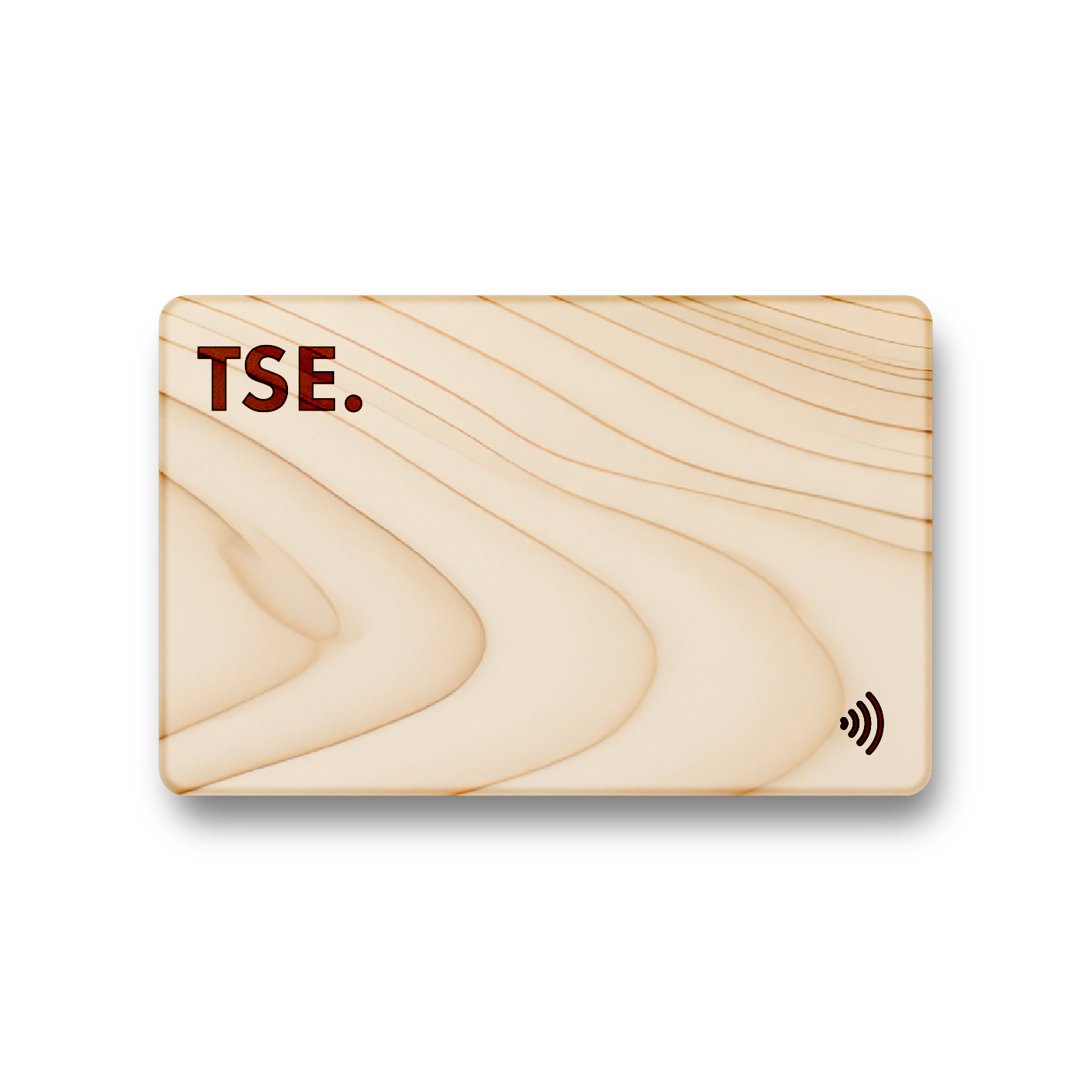 Wooden NFC Business Card